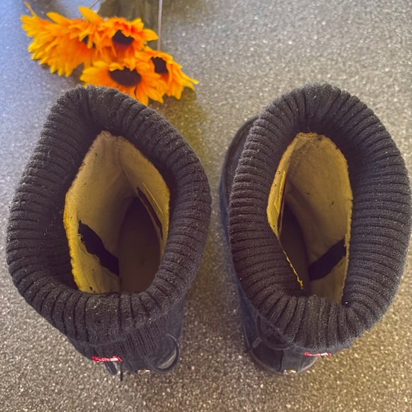The North Face 200 Gram Insulation Primaloft Black Suede Boots Women’s Size 10 ! - Picture 11 of 13